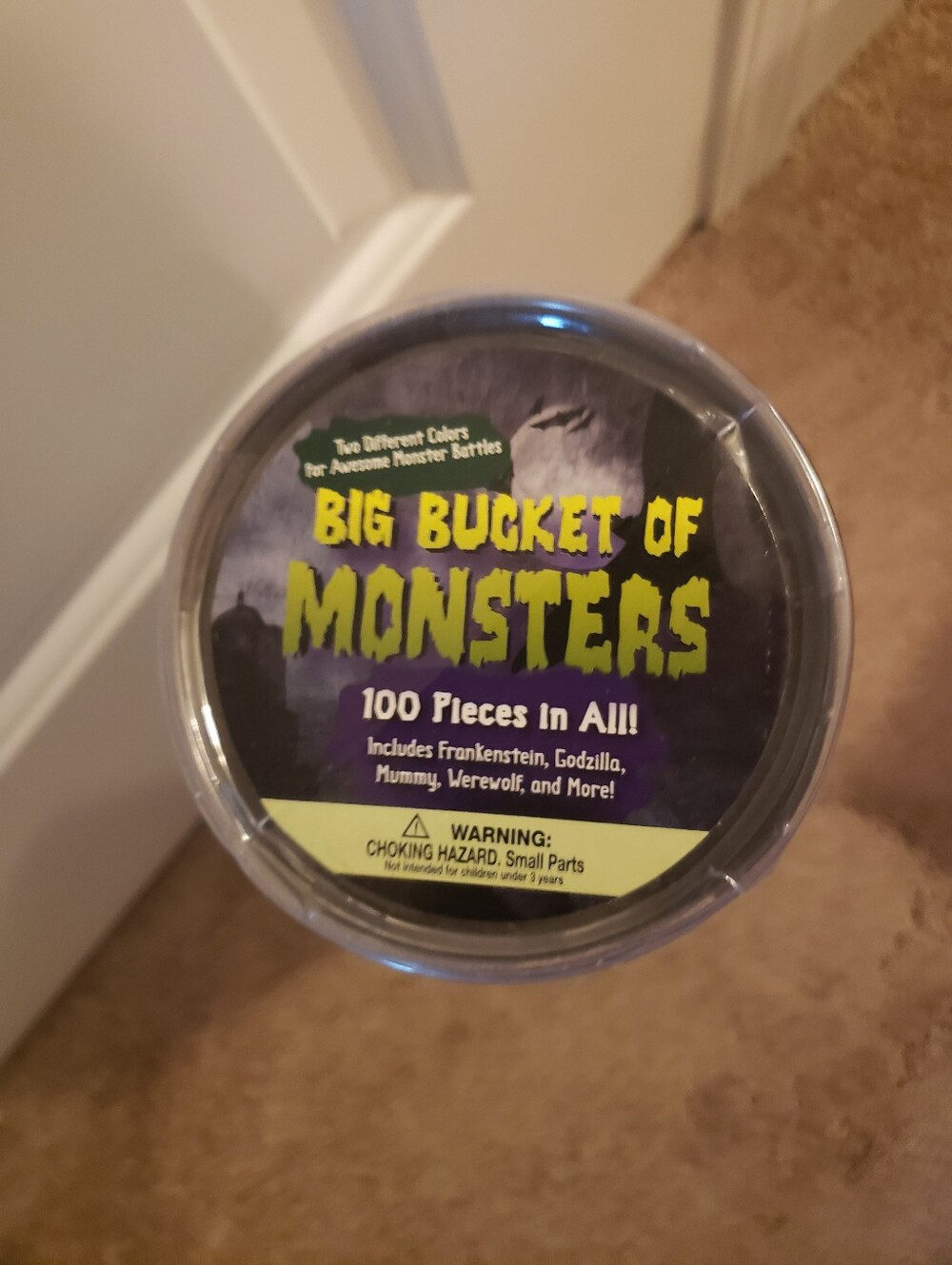 Big Bucket of Monsters Halloween Set Role Play Dungeons Dragons Dracula Zombie